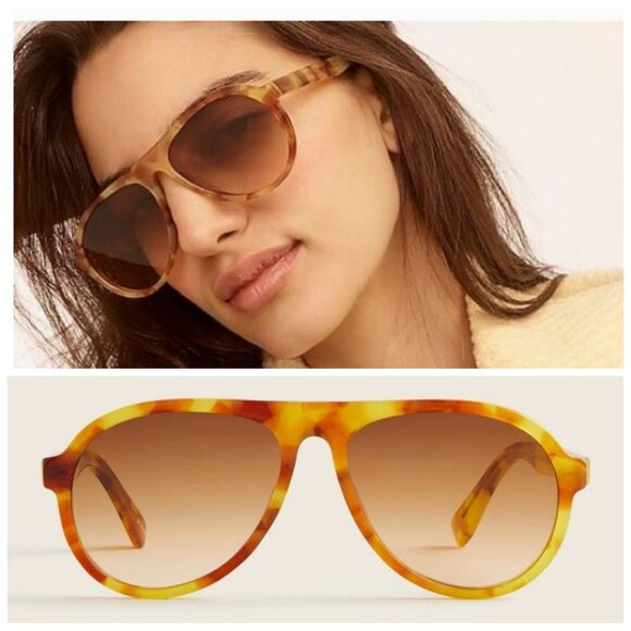 J. Crew | Accessories | J Crew Bondi Acetate Aviator  display picture 2